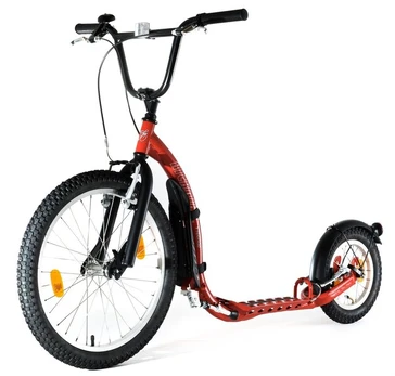 Paspirtukas Kickbike Freeride, raudonas