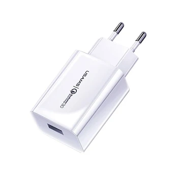Incarcator Priza 1xUSB-A QC 3.0, 18W, 3A - USAMS (US-CC083) - White