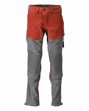 Kelnės Customized ultimate stretch 22279, raudona/pilk 82C50, Mascot