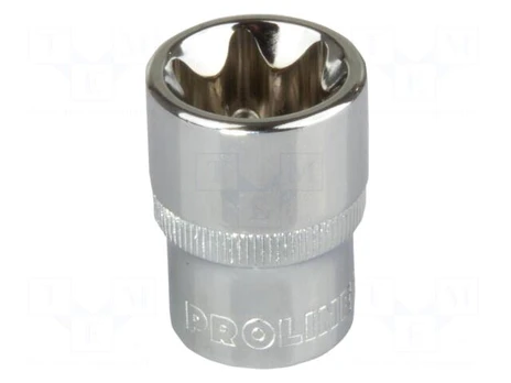 Socket: Torx® | E10 | 1/2" | 38mm | Chrom-vanadium steel