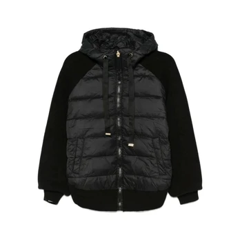 Pūkinė striukė moterims, Juoda, Padded jacket