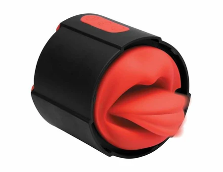 XR Brands Licking Tongue Intimate Machine with Vibrating & Flickering System