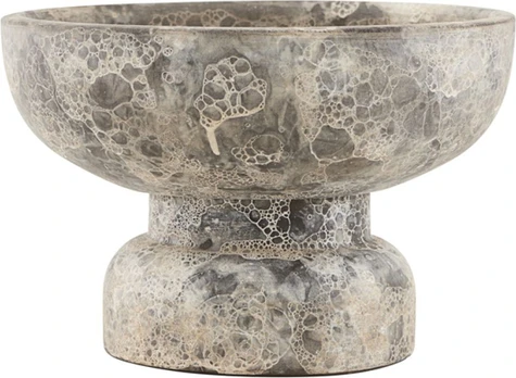 House Doctor - Ancient Tealight Holder - Ø22 cm - Grey/Brown
