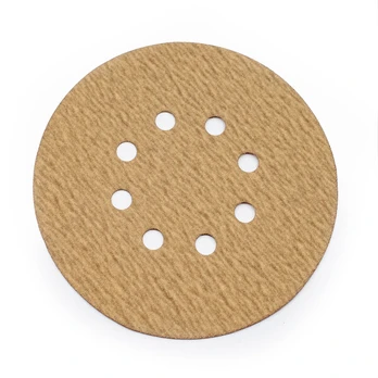 Šlifavimo popierius diskas Velcro, 8 skyles P40 150MM 50 vnt