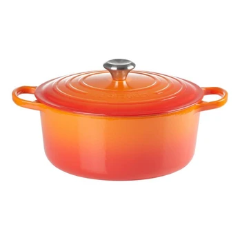le creuset Le Creuset Signature Puodas round 20 cm volcanic