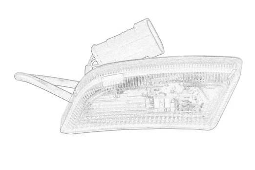 Posūkio žibintas OE IVECO 5802320542
