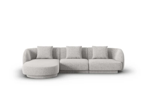 Left Corner Sofa, "Tulum", 4 Seats, 255x156x70 Made in Europe