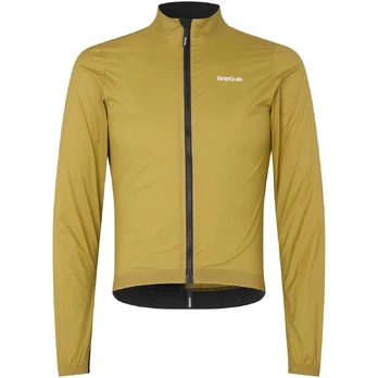 GripGrab PACR Windproof Lightweight vyriška striukė | Mustard Yellow, S