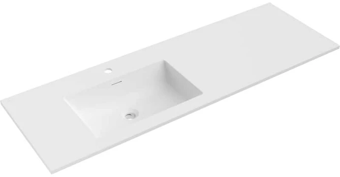 Praustuvas Mexen Otis, Left, 141 x 46,5 cm, Baltas matt