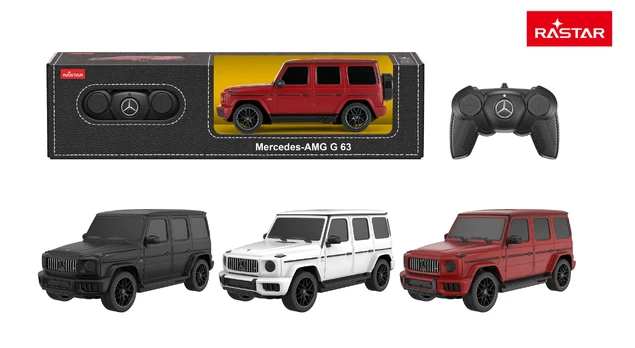 R/C 1:24 „Mercedes AMG G63 Black“ RASTAR