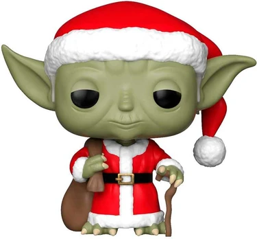 Funko POP figure Star Wars Holiday Santa Yoda