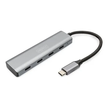 Assmann Electronic DIGITUS USB-C 4 prievadų HUB 4x USB-C 3.1 Gen1 5Gbps