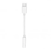 Dėklas Oem PTC Adapteris HF/audio Type-C - Jack 3,5mm Baltas