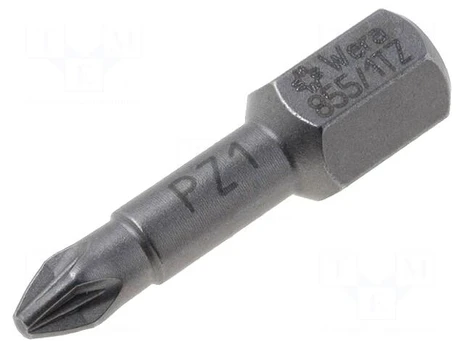 Screwdriver bit | Pozidriv® | PZ1 | Overall len: 25mm | Torsion