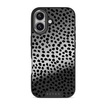 Almond Latte - Cute iPhone 17 Case, Elite Mirror (MagSafe) / Gunmetal