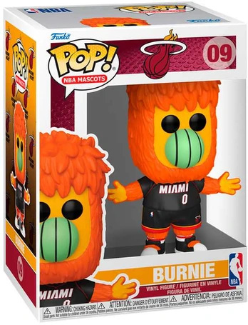 Funko POP figure NBA Miami Burnie