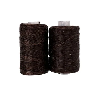 Vaškuota siūlė, Dark coffee wax line two