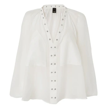 Palaidinės moterims, Balta, Darren blouse