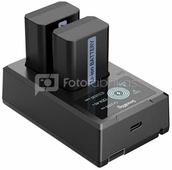 SmallRig 3818 NP FW50 Camera Batterij en Oplaad Kit