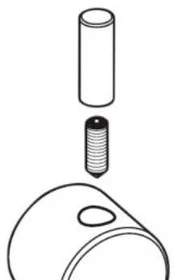 Ideal Standard Børma greb for omskifter - Standard reservedel