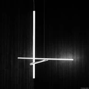 "FLOS Coordinates C1" LED lubinis šviestuvas, argentinis mėnulis
