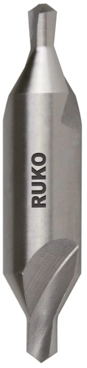 Centravimo grąžtas RUKO HSS DIN 333A Ø 2,0 mm