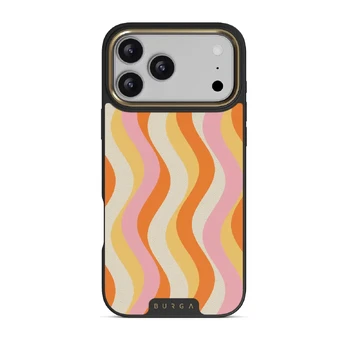 Flower Power - iPhone 17 Pro Max Case, Elite Dark (MagSafe) / Gold
