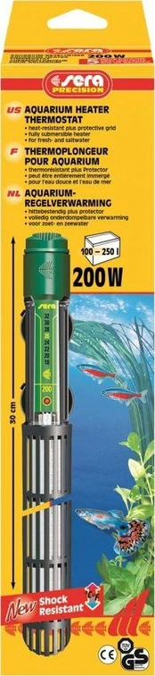 Sera Šildytuvas su termostatu 200 W, 30 cm