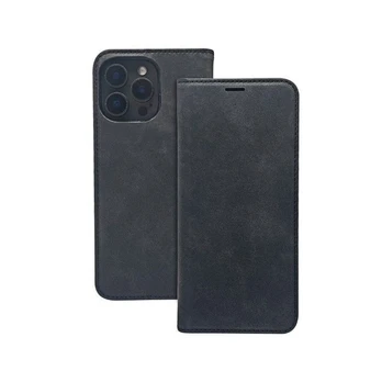 „iLike Samsung Galaxy A54 5G Smart Suede“ dėklas, juodas