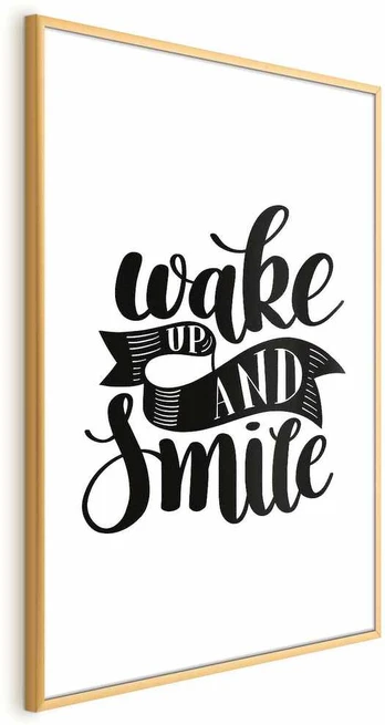 Artgeist Plakatas - Wake Up and Smile