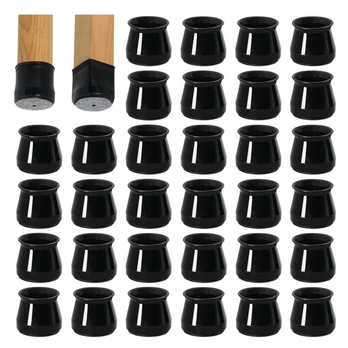 32 vnt. kėdžių kojų apsaugos 28–40 mm
