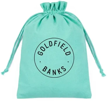 GOLDFIELD & BANKS Žalias COTTON POUCH