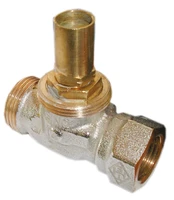 Kampinis termostatinis ventilis, RTD-N, DN15 kaina