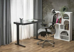 B52 desk with adjustable height, juodas kaina