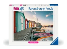 Ravensburger - Puzzle Boathouses In Smogen 500p (12000847) kaina