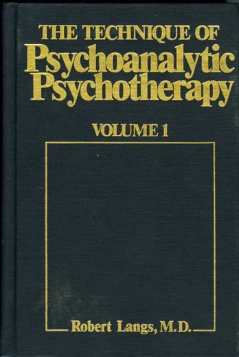 Technique of Psychoanalytic Psychotherapy