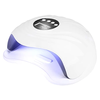Manikiūro UV/LED lempa nagams Seashell, 72W
