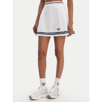 Reebok Mini sijonas Marta RK25491CCW Balta Regular Fit