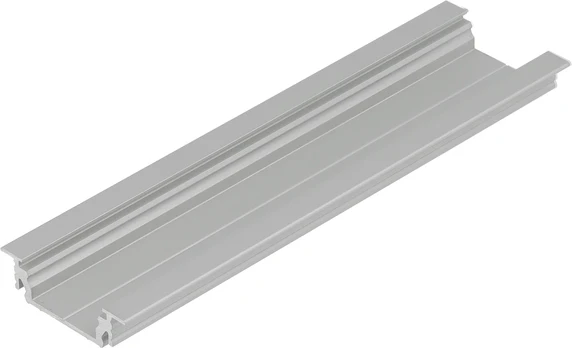 LED juostos profilis GROOVE14 EE7F/TY, anoduotas aliuminis, 1m