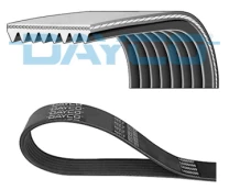 V formos rumbuoti diržai DAYCO DAY8PK1390 kaina