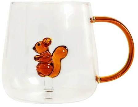 Stiklinė Homla Skyrel Squirrel, stiklas, 0.42 l
