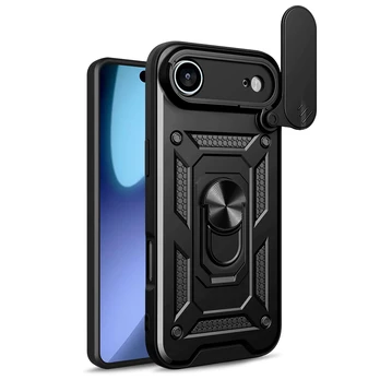Dėklas Telforceone Defender Slide case for iPhone 17 Air 6,6' juodas