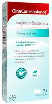 GINECANESBALANCE vaginal suppositories 7 u