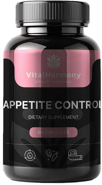 Pagaminta Es VitalHarmony Appetite Control - 60 kapsulių