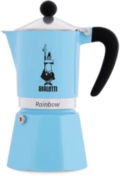 Perkolatorius Bialetti Moka Rainbow, 0.13 l, žydra kaina