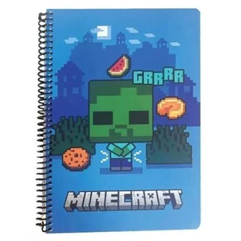 Minecraft Grrrr B5 spiralinis bloknotas 70 puslapių