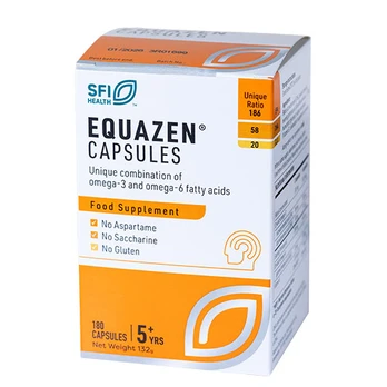Žuvų taukai EQUAZEN, 180 kaps.