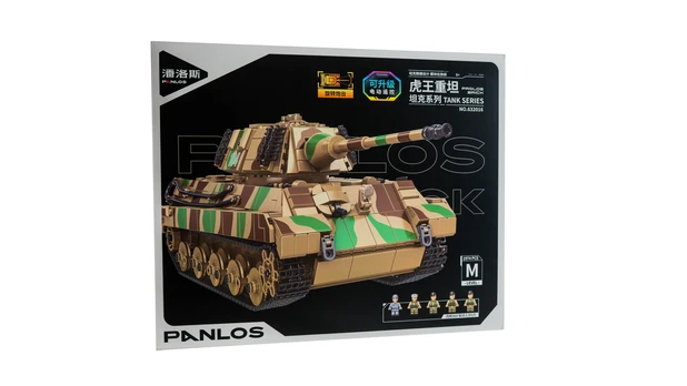 Nuotoliu valdomas konstruktorius tankas "Tiger 2"
