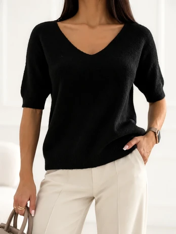 Italy Moda Sweter-IT-SW-2602.78-juoda