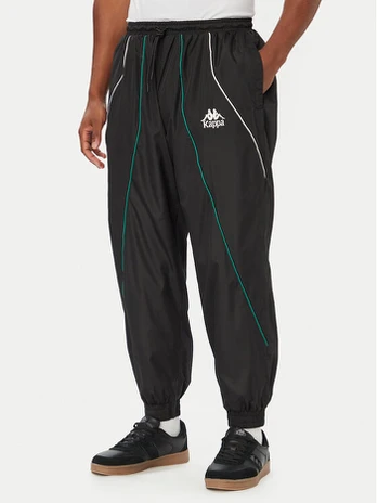 Kappa Sportinės kelnės Authentic Olpin 322934W Juoda Regular Fit